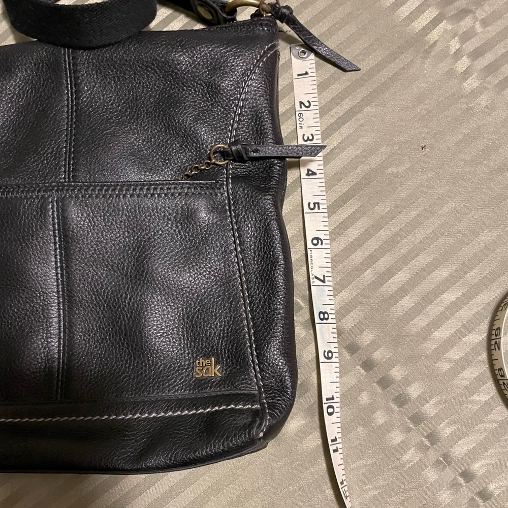 The Sak Black Leather Women’s Crossbody Bag - Picture 2 of 7